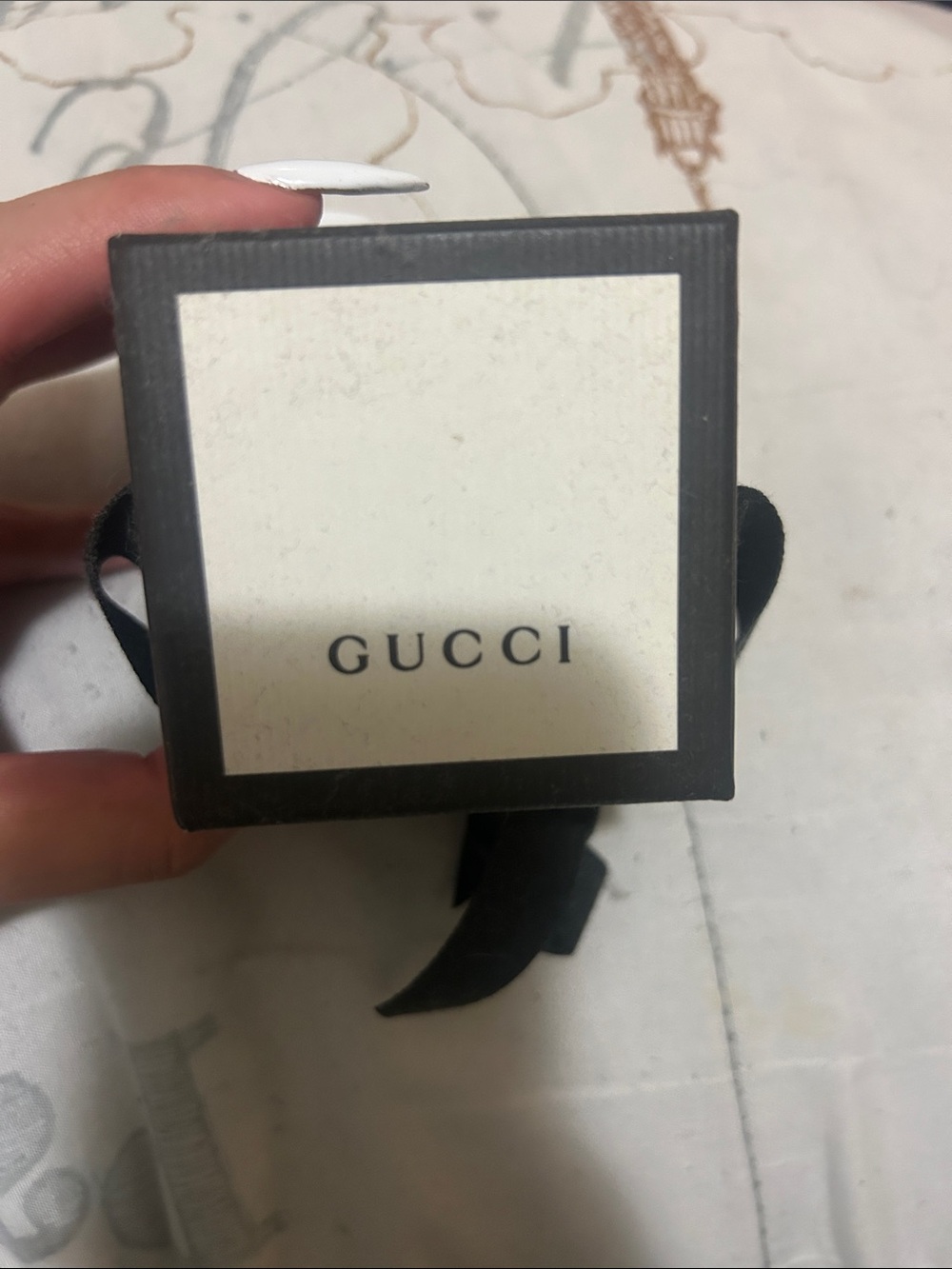 Gucci Small Black and White Jewelry Box